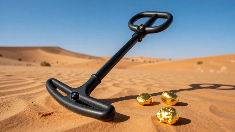 Oro en el desierto: fotografía espectacular
