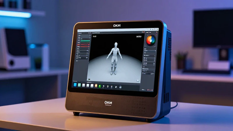 Escáner 3D profesional con imagen cinematográfica