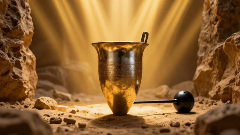 Rhyton aqueménide hallado con fotografía impactante