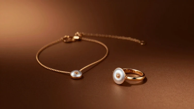 Cómo identificar joyas sin metales que causen alergia al oro 3 Joyería elegante y delicada en estudio dorado