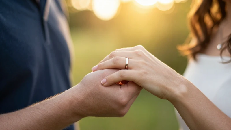 Anillo de bodas: En qué mano va el anillo de casado 4 Novios felices con anillos en la mano