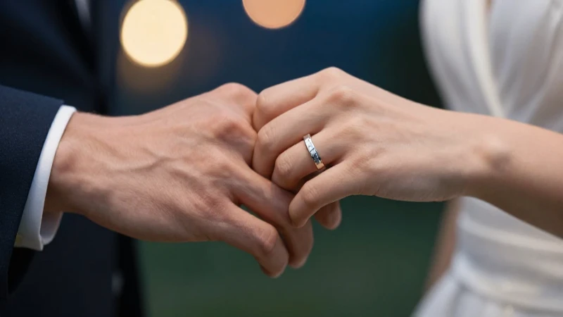Anillo de bodas: En qué mano va el anillo de casado 6 Manos entrelazadas con anillos en estudio