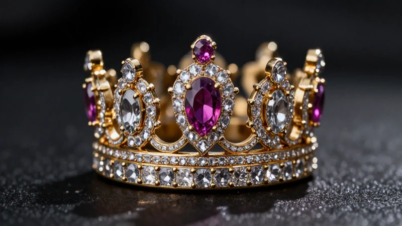Anillos dorados centelleantes en fotografía lujosa