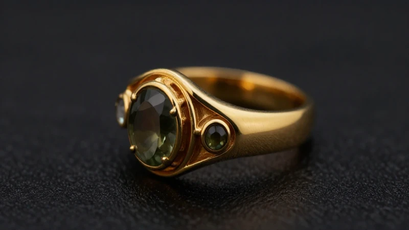 Anillos de oro 24k: elegancia atemporal y lujo