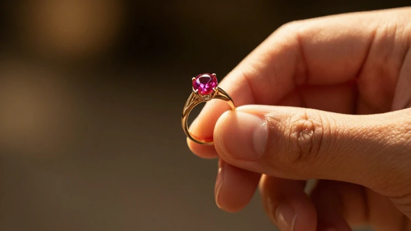 Un anillo de promesa suele ir en el dedo anular
