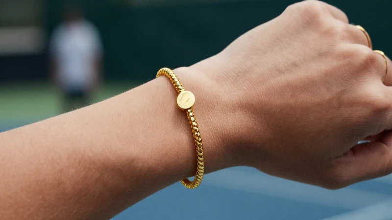 Are Tennis Bracelets Still in Style en 2025 Descúbrelo Aquí 7 Pulsera de tenis dorada, lujo y brillo