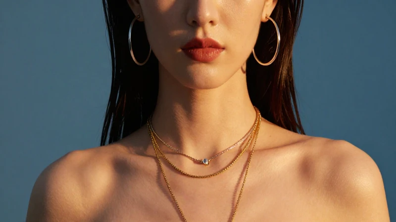 Retrato elegante y cercano con luz dorada