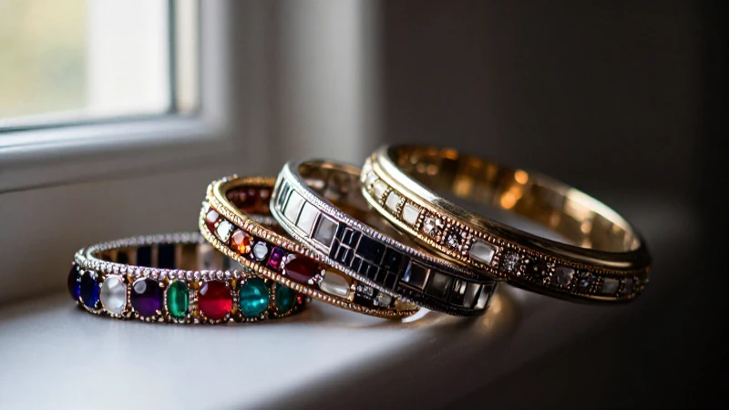 Pulseras lujosas resaltan con iluminación cinematográfica