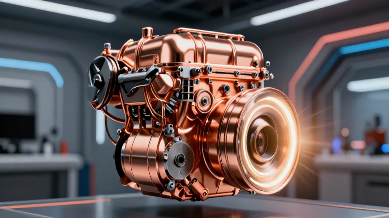 El cobre se convertirá en el oro del automóvil eléctrico 5 El cobre potencia el futuro automotriz eléctrico