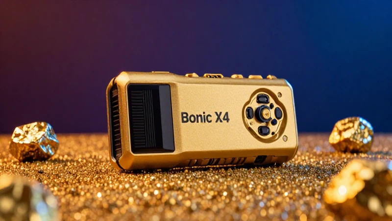 Detector de oro Bionic X4: lujo y detalle