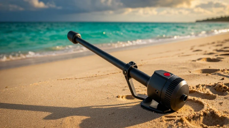 Cuál es el mejor metal detector para ti y tu búsqueda 8 Detector metálico en playa: imagen impactante