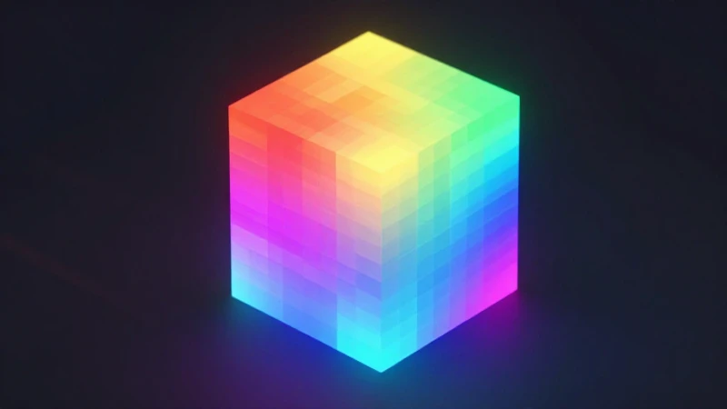 Visualización 3D cinematográfica y vibrante