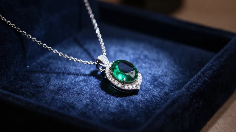 Joyas lujosas destacadas en primer plano