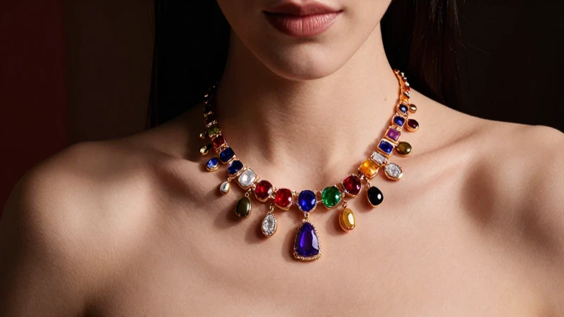 Joyas lujosas realzan elegancia femenina
