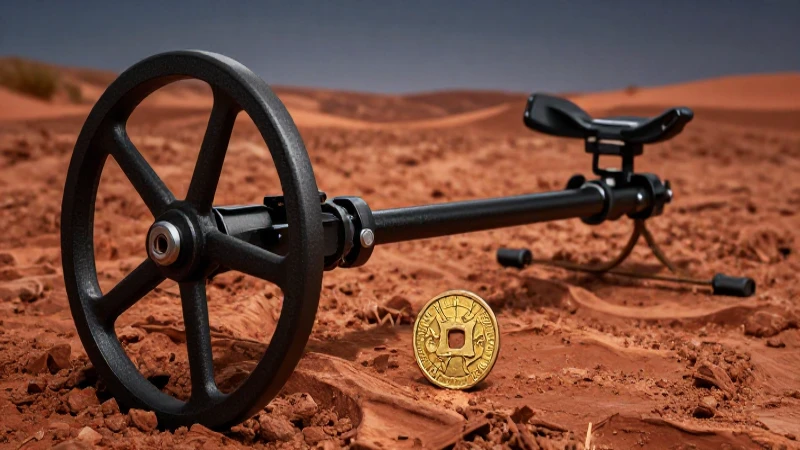 Detector OKM Black Hawk revela moneda antigua
