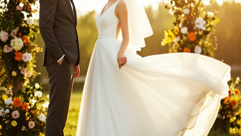 Boda de día vs. Boda de noche: Cuál elegir para tu evento 6 Boda romántica con luz dorada y elegancia