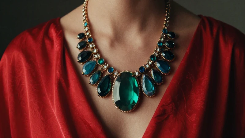 Foto elegante: joyería vibrante, estilo revista