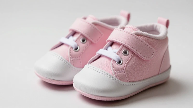 Fotografía elegante y profesional de zapatos de bebé