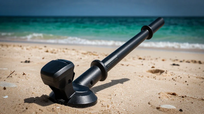 Buscador de tesoros: cómo usar metales en la marina 7 Detectores de metales en una playa paradisíaca