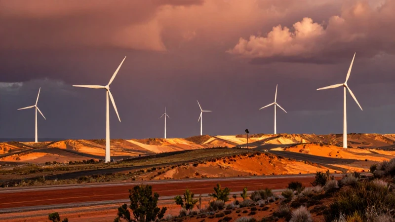 Es la minería mexicana aliada en la transición energética 6 Paisaje minero mexicano, turbinas eólicas impactantes