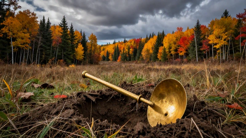 Paisaje canadiense revela hallazgo histórico otoñal