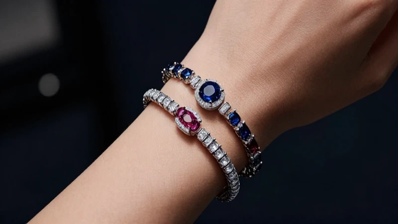 Pulsera Cartier Precio: Descubre Costos y Modelos para Mujer 6 Pulseras Cartier relucientes en una muñeca