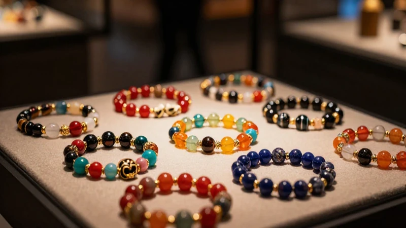 Pulsera llamativa con encantos vibrantes y cálidos