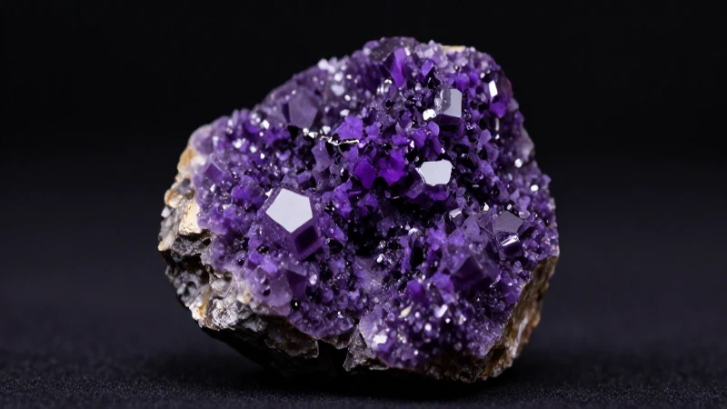 Muestra vibrante y detallada del mineral Chernóbil