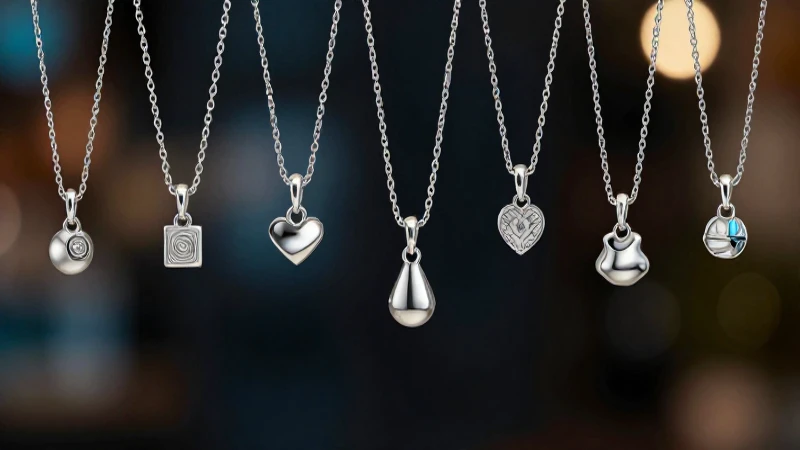 Joyas elegantes con iluminación cinematográfica