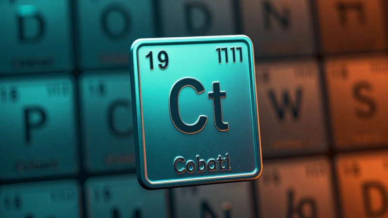 Cristal de cobalto, vibrante y dramático