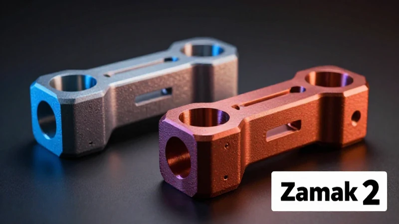 Qué son los Zamak 2, 3 y 5, y por qué se les llama así 5 Fotografía profesional resalta partes metálicas Zamak 2