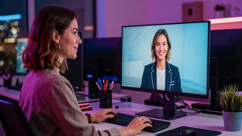 Espacio de trabajo moderno y profesional con confianza