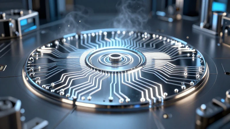 Cómo distinguir entre plata y acero 7 Plata brillante ilumina un intrincado circuito