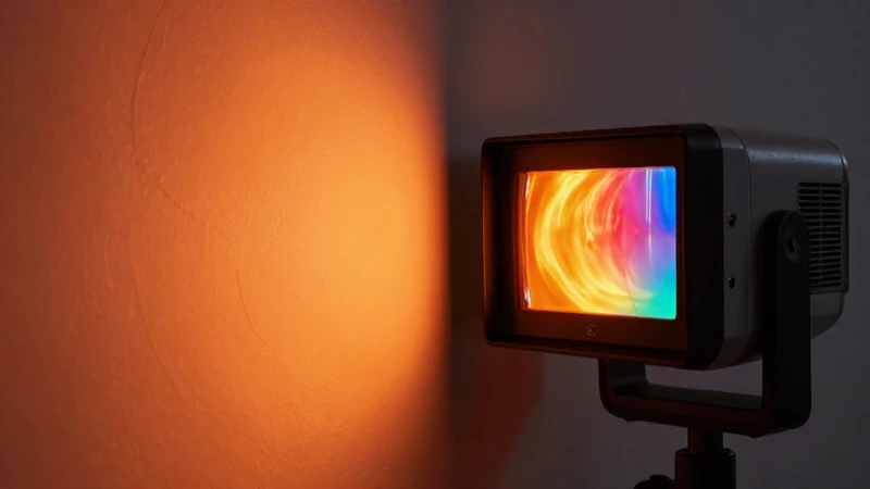 Imagen térmica revela calor en la pared