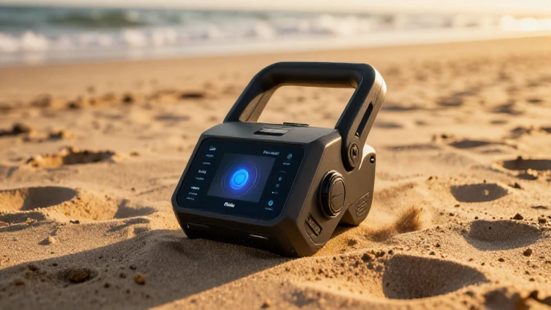 Detector Nokta encuentra tesoros en la playa