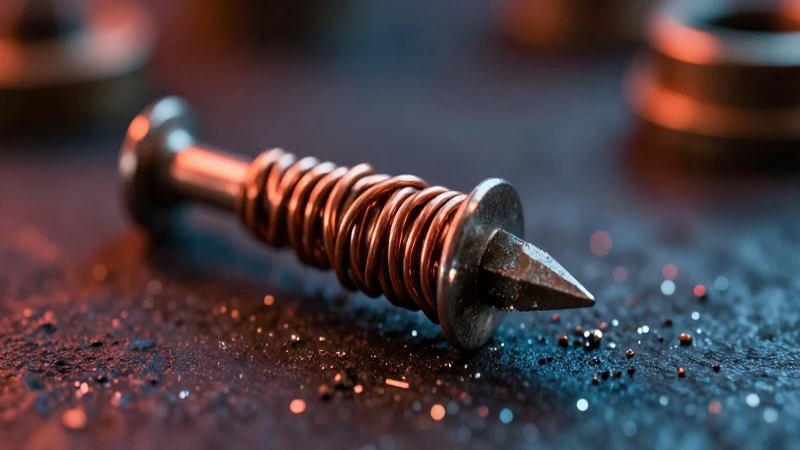 Alambre cobre y clavo: estética steampunk llamativa