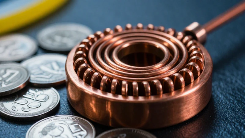 Monedas de plata con detector casero
