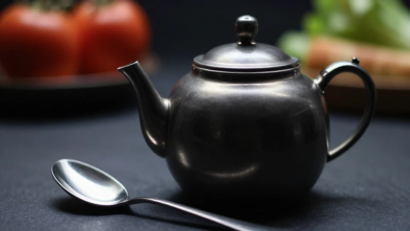 Cómo limpiar la plata negra y devolverle su brillo original 11 Té de plata oscuro con reflejo vibrante