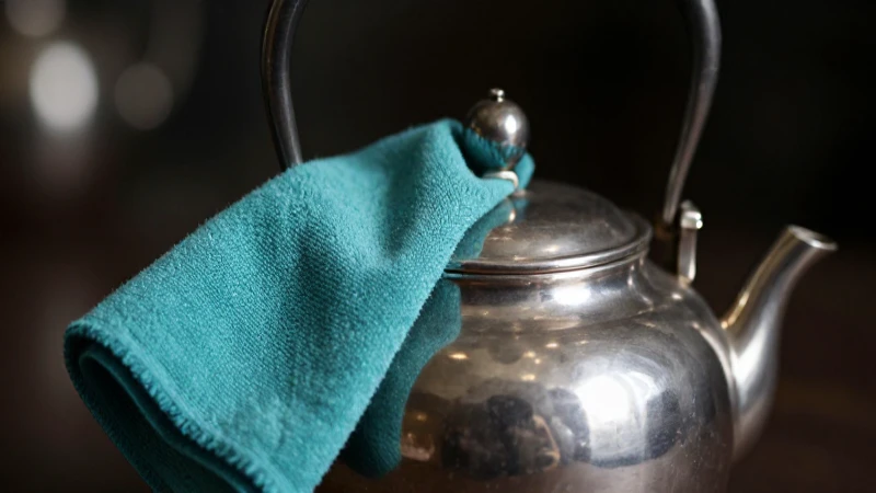 Cómo limpiar la plata negra y devolverle su brillo original 8 Tetera plateada antigua en iluminación dramática