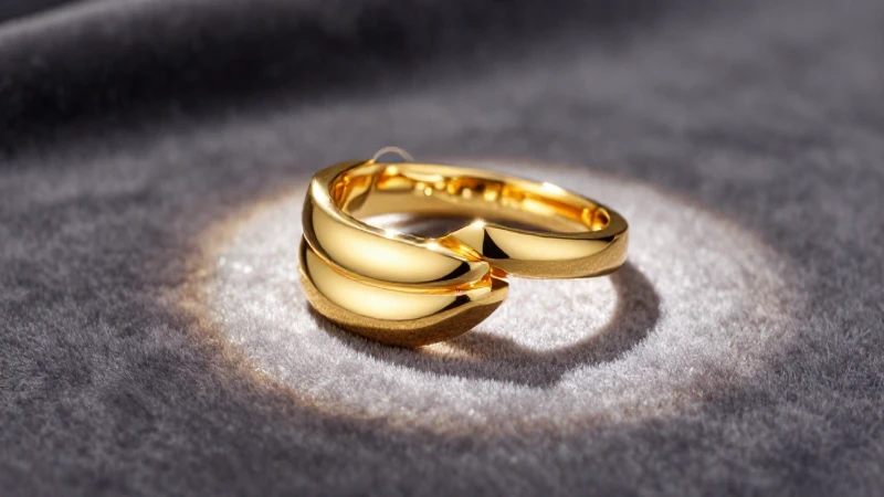 Cómo limpiar oro: trucos para mantener tu joyería brillante 6 Joyería dorada destacada, estilo cinematográfico elegante