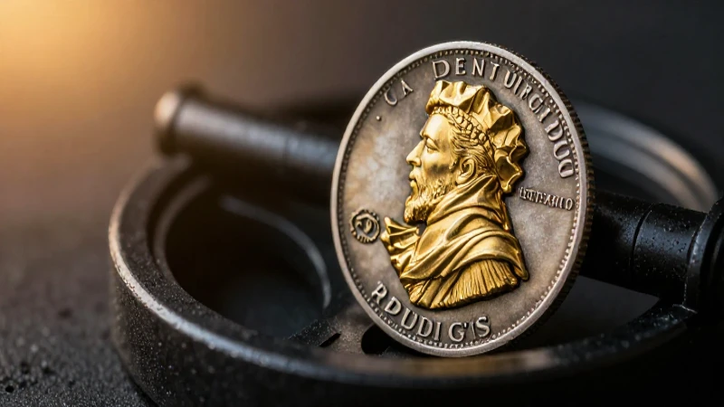 Tesoro antiguo iluminado con dramatismo y detalle