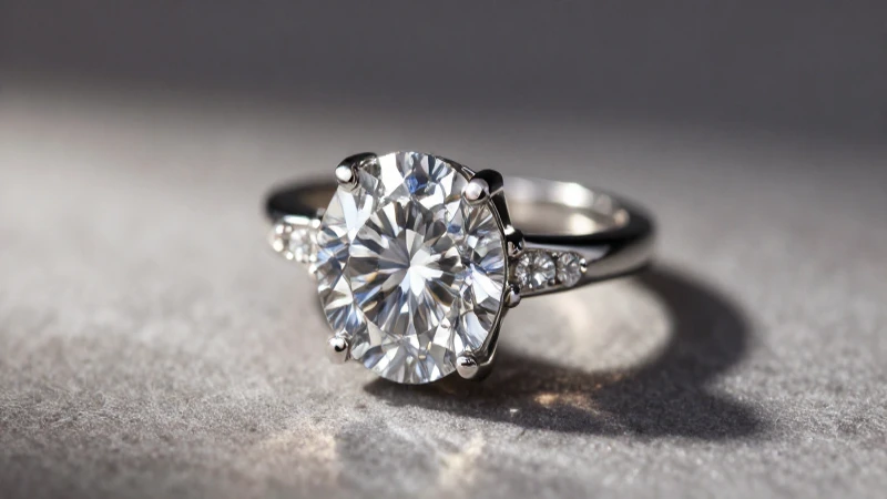 Anillo de diamantes: lujo y elegancia
