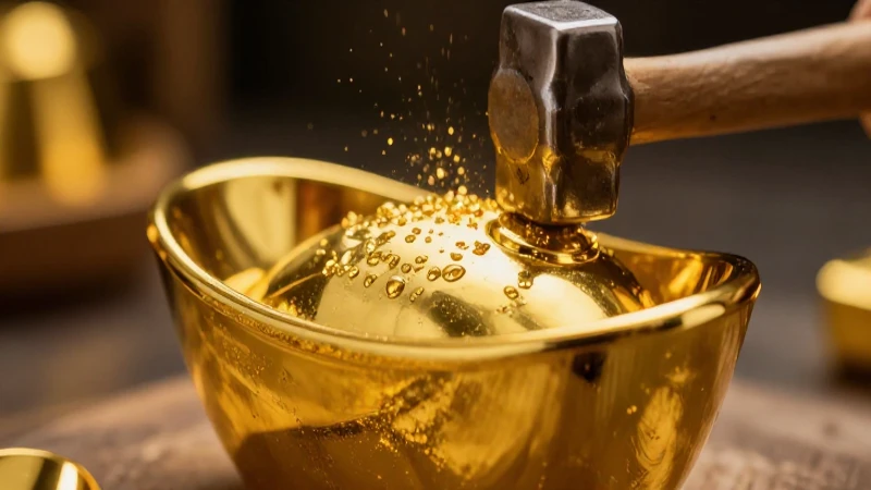 El oro puro suena claro y resonante