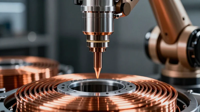 Metalización precisa con robótica industrial destacada