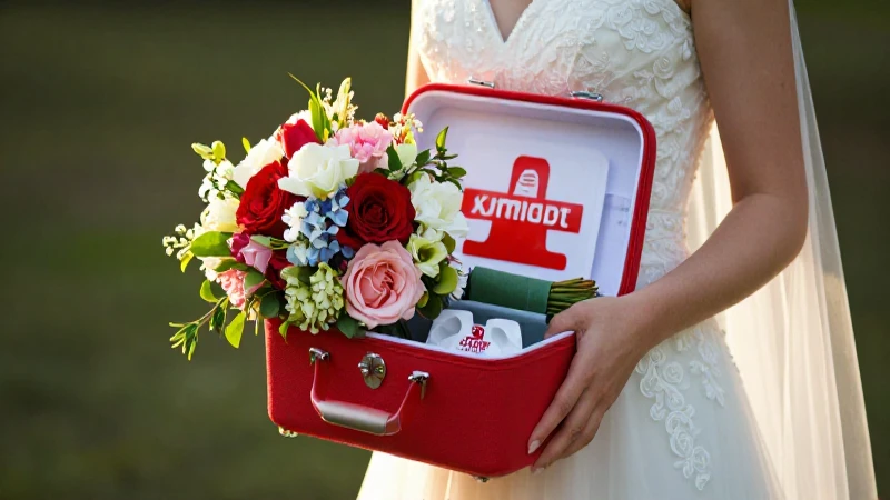 75 cosas de boda imprescindibles que no puedes olvidar 24 Novia con kit floral en luz dorada