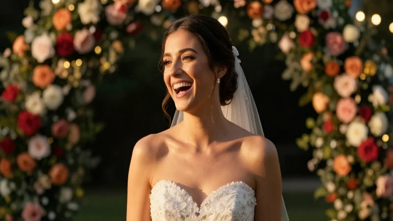 75 cosas de boda imprescindibles que no puedes olvidar 28 Boda romántica: alegría, elegancia y luz dorada