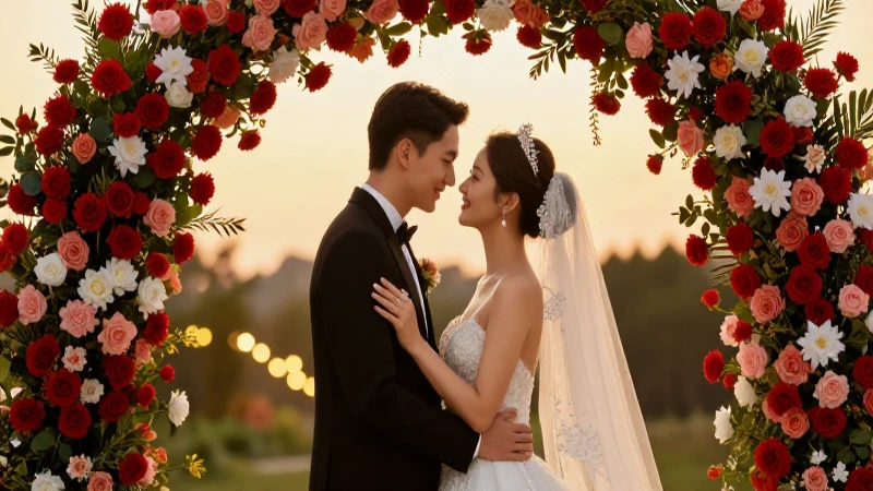75 cosas de boda imprescindibles que no puedes olvidar 11 Boda romántica con luz dorada y estilo cinematográfico