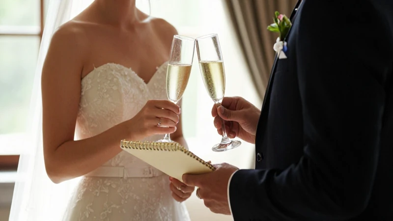 75 cosas de boda imprescindibles que no puedes olvidar 3 Novia radiante en una foto romántica