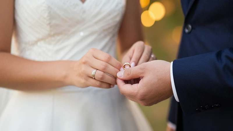 75 cosas de boda imprescindibles que no puedes olvidar 23 Vestido blanco, anillos y amor cinematográfico