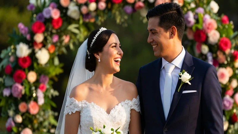 75 cosas de boda imprescindibles que no puedes olvidar 43 Boda romántica: luz dorada y alegría palpable